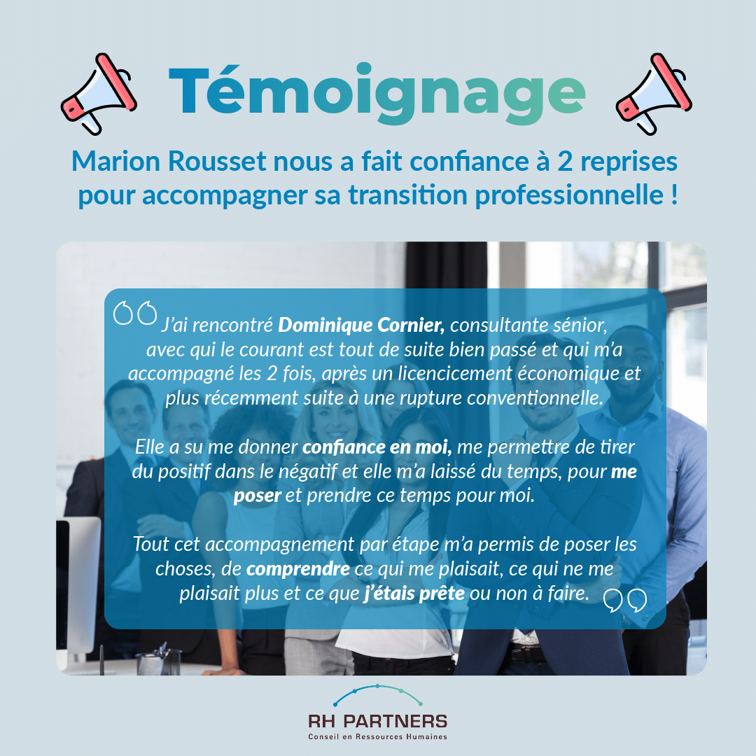 Témoignage Marion Rousset - Outplacement Dijon